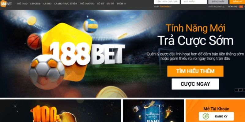 Đăng ký nhận thêm nhiều quyền lợi khác từ 188BET