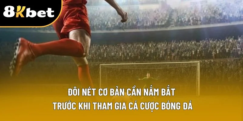 Đôi nét cơ bản cần nắm bắt trước khi tham gia cá cược bóng đá