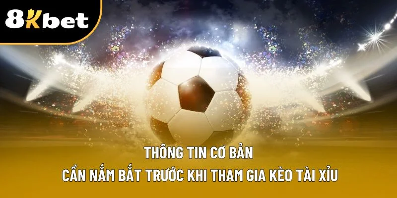 Thông tin cơ bản cần nắm bắt trước khi tham gia kèo tài xỉu