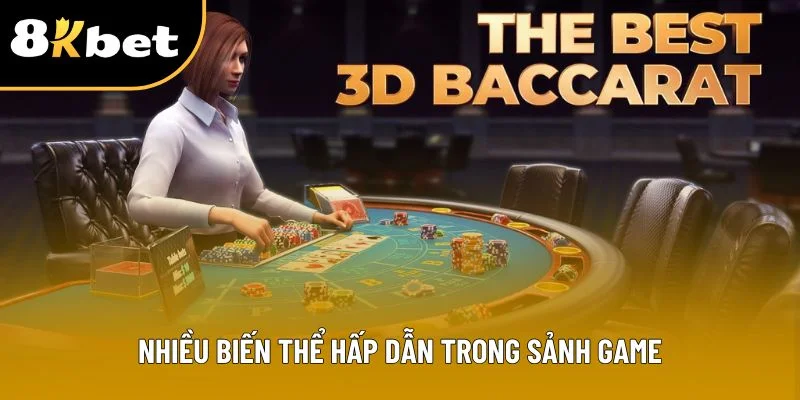 Nhiều biến thể hấp dẫn trong sảnh game