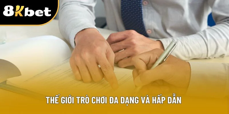 Thế giới trò chơi đa dạng và hấp dẫn 
